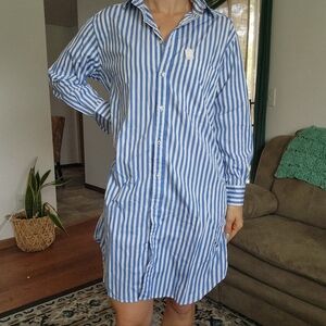 Wear Cisco Striped Button Down Dress Size XS/Small